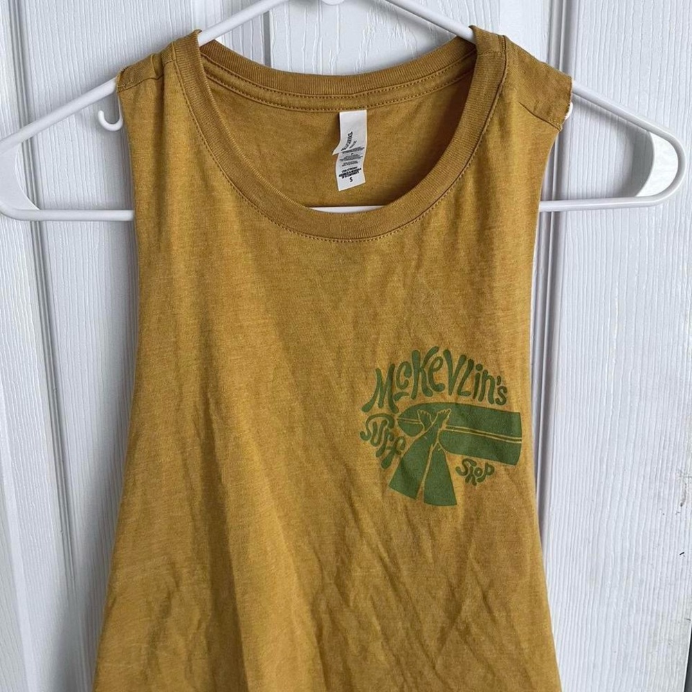 McKelvin's Mustard Yellow Tank Top